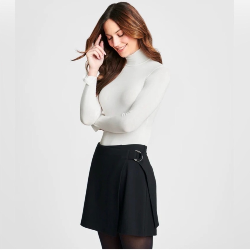 SPANX Black Mini Skirt